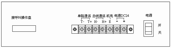 HY5711B總線式火警電話調(diào)度總機接線說明
