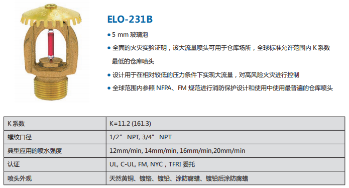 倉庫噴淋保護解決方案產(chǎn)品選擇